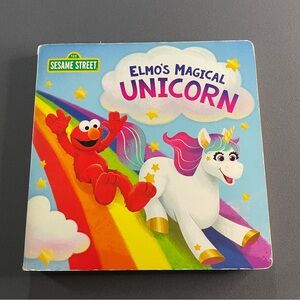 Sesame Street Elmo's Rainbow Unicorn Adventure Book